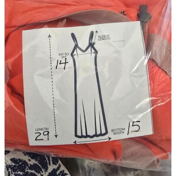 Alix NYC Dress Mini Dress Ruched Bodycon Sleeveless Party Orange‎ Medium M - Picture 4 of 9